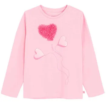 COOL CLUB MAJICA DUG RUKAV PINK 