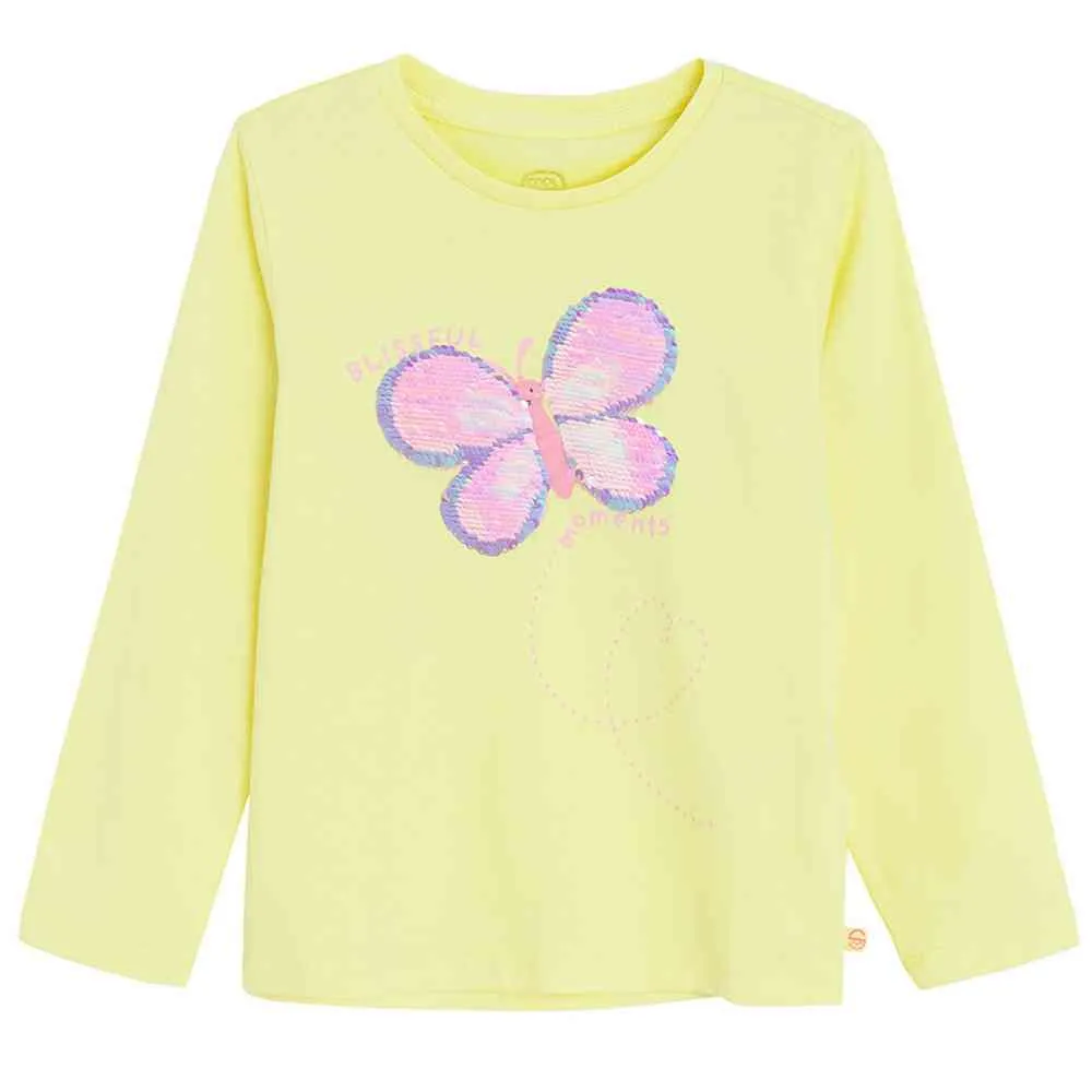 COOL CLUB MAJICA DUG RUKAV YELLOW 