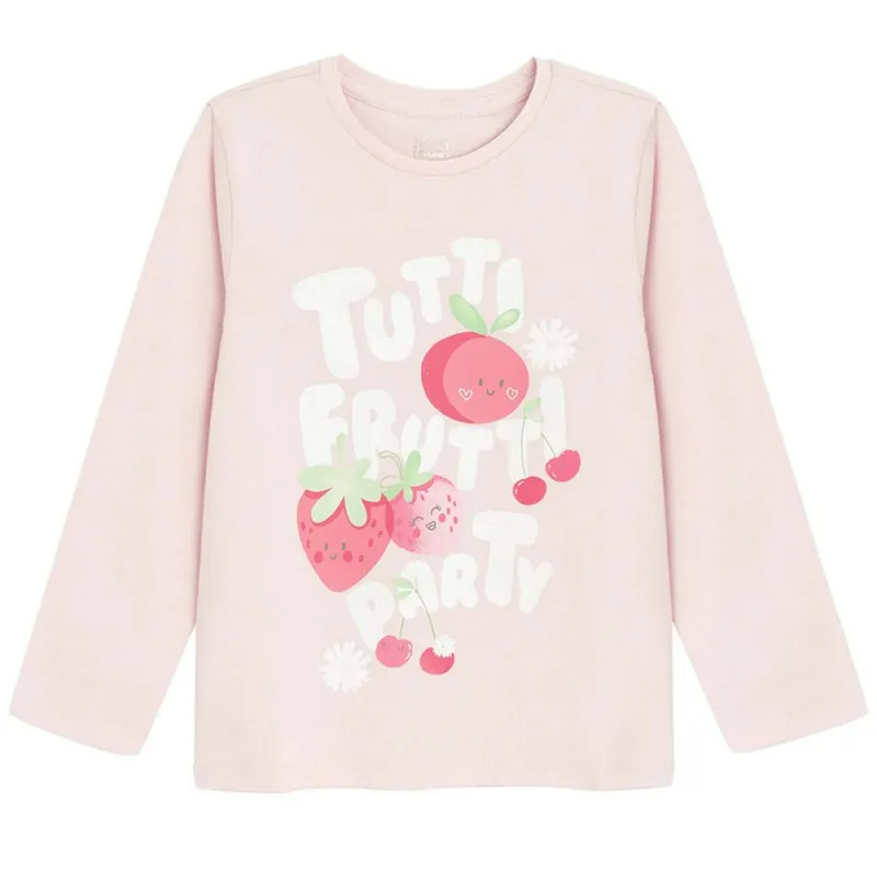 COOL CLUB MAJICA DUG RUKAV PINK