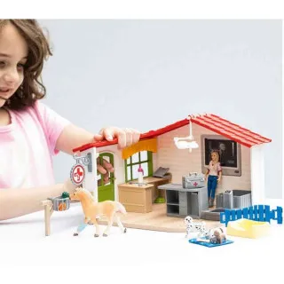 SCHLEICH VETERINARSKA STANICA 