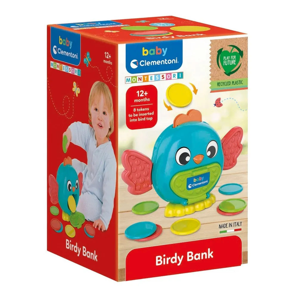 CLEMENTONI BIRD COINS BOX (INT) - WEST
