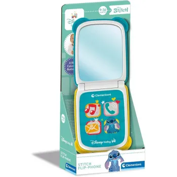 CLEMENTONI STITCH FLIP PHONE 