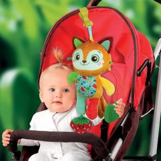 CLEMENTONI BABY PLIŠANA LISICA ZA PONETI 