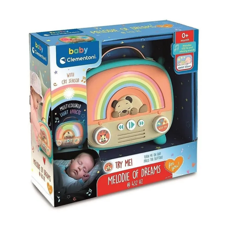 CLEMENTONI BABY MELODIJA SNOVA MUZIČKA IGRAČKA 432 HZ 