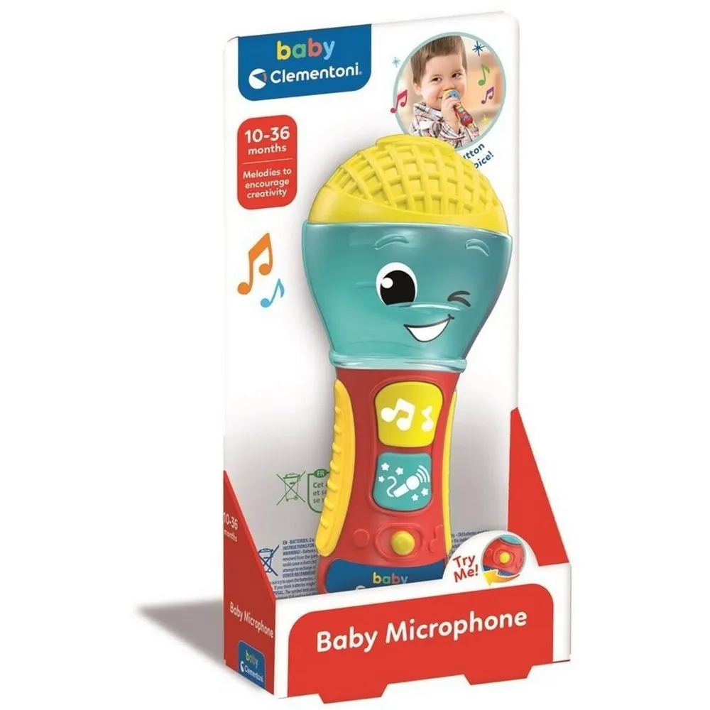 CLEMENTONI BABY MIKROFON 