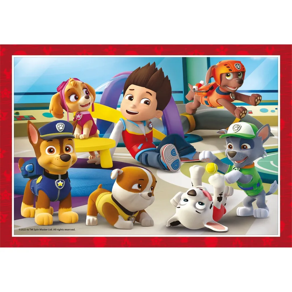 CLEMENTONI PUZZLE  4IN1 PUZZLE PAW PATROL 
