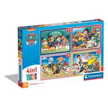 CLEMENTONI PUZZLE  4IN1 PUZZLE PAW PATROL 