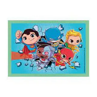 CLEMENTONI PUZZLE  4IN1 DC SUPERFRIENDS 