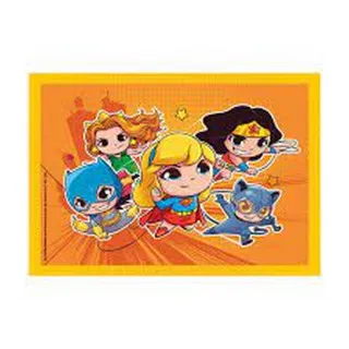 CLEMENTONI PUZZLE  4IN1 DC SUPERFRIENDS 