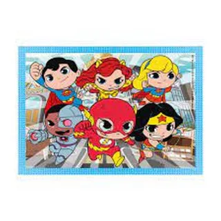 CLEMENTONI PUZZLE  4IN1 DC SUPERFRIENDS 