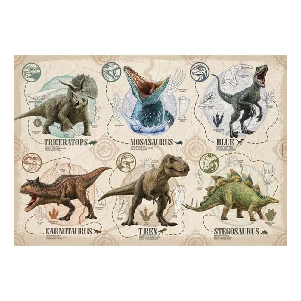 CLEMENTONI PUZZLE 104 JURASSIC WORLD 