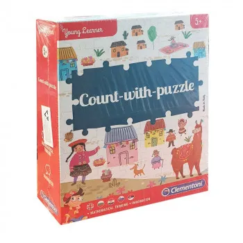 CLEMENTONI COUNT WITH PUZZLE SET 