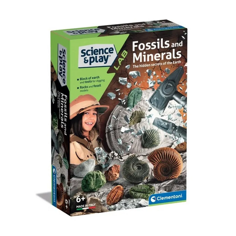 FOSSILI E MINERALI DIG KIT (UK) 