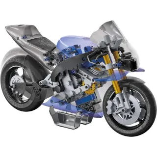 CLEMENTONI SCIENCE & PLAY YAMAHA MOTORCIKL 