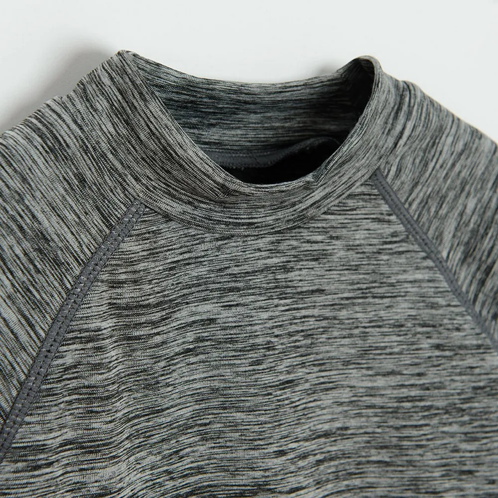 COOL CLUB TERMO MAJICA DUG RUKAV GREY MELANGE