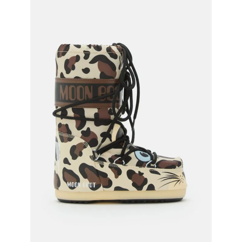 MOON BOOT ICON ANIMAL LEOPARD 