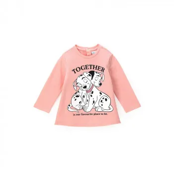 ORIGINAL MARINES MAJICA DUG RUKAV DRESSY PINK DISNEY - CARICA 101 
