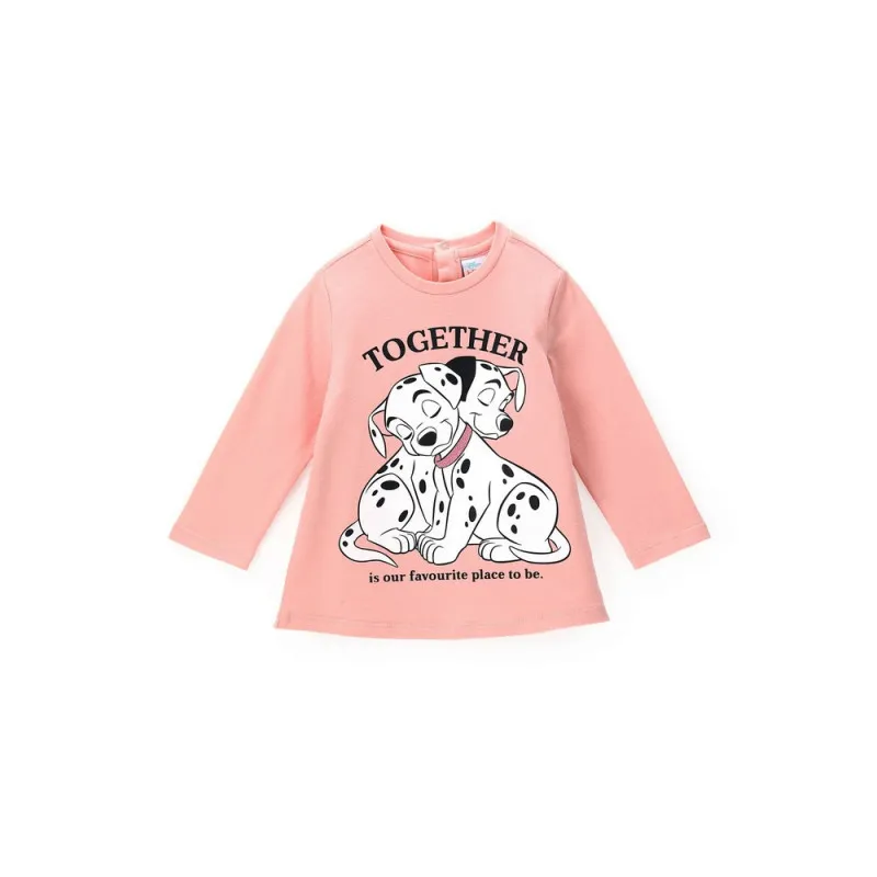 ORIGINAL MARINES MAJICA DUG RUKAV DRESSY PINK DISNEY - CARICA 101 