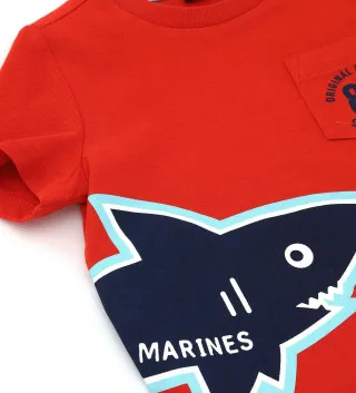 ORIGINAL MARINES MAJICA DUG RUKAV GRAPHIC MARINA