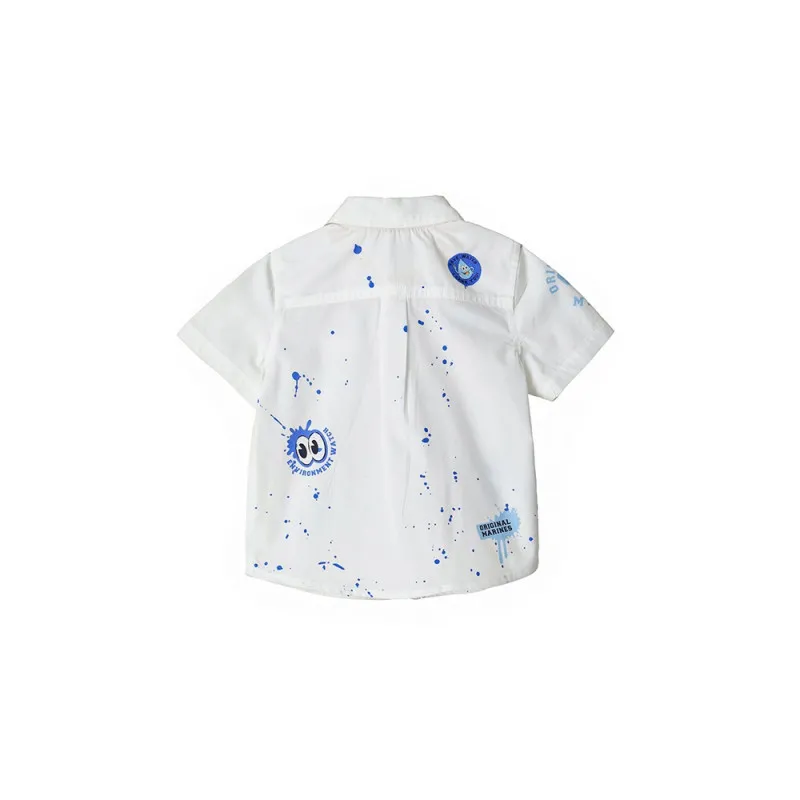 ORIGINAL MARINES MAJICA KRATAK RUKAV INDIGO VARSITY
