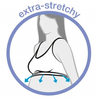 MEDELA COMFY BRA - GRUDNJAK ZA DOJENJE SA ULOSCIMA VELICINA XL BELI