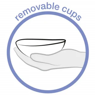 MEDELA COMFY BRA - GRUDNJAK ZA DOJENJE SA ULOSCIMA VELICINA XL BELI
