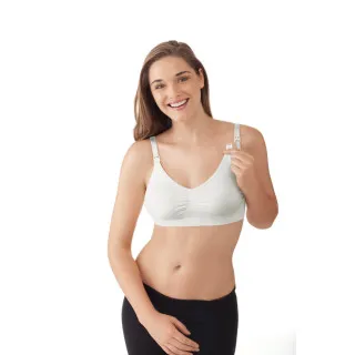 MEDELA MATERNITY AND NURSING BRA - GRUDNJAK ZA DOJENJE VELICINA S BELI 