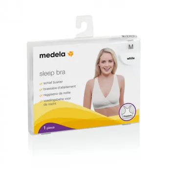 MEDELA SLEEP BRA - GRUDNJAK ZA SPAVANJE VELICINA S BELI 