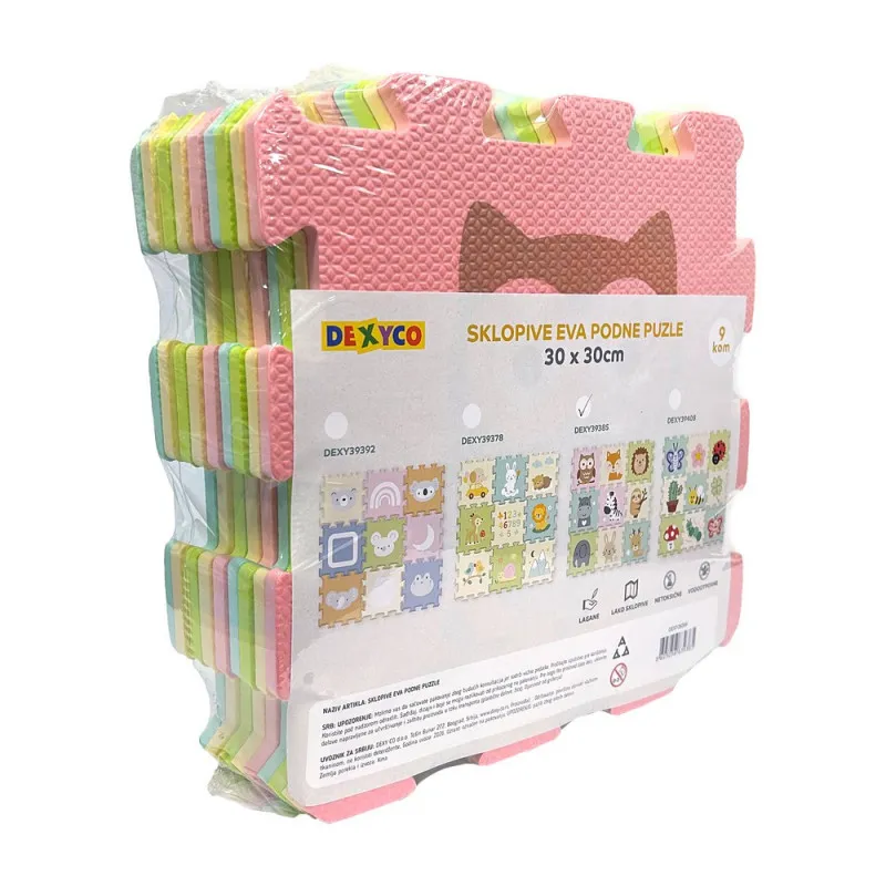 PODLOGA PUZZLE MAT ANIMALS 