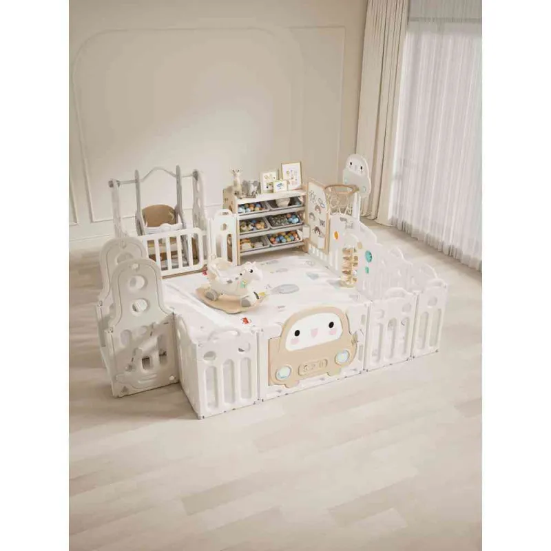 OGRADICA ZA BEBE CAR SET SKLOPIVA SA VRATANCIMA 