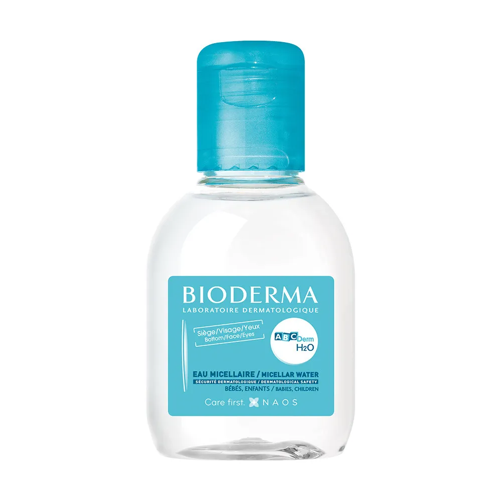 BIODERMA ABCDERM H2O  MICELARNA VODA ZA OSETLJIVU KOZU BEBA I DECE 100 ML 