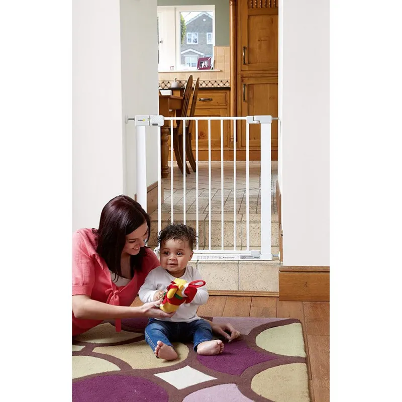 SAFETY 1ST ZASTITNA OGRADA AUTO CLOSE NATURAL WHITE 