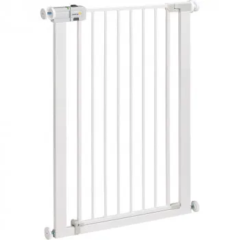 SAFETY 1ST ZASTITNA OGRADA EASY CLOSE EXTRA TALL METAL - WHITE 