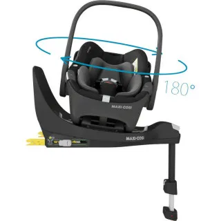 MAXI COSI AUTO SEDISTE  I-SIZE (45-75CM) PEBBLE 360 ESS BLACK 