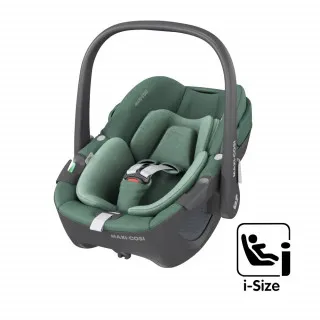 MAXI COSI AUTO SEDISTE I-SIZE (45-75CM) PEBBLE 360 ESS GREEN