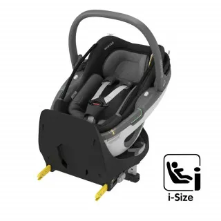 MAXI COSI AUTO SEDISTE I-SIZE (40-75CM) CORAL 360 ESS BLACK