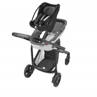 MAXI COSI AUTO SEDISTE I-SIZE (40-75CM) CORAL 360 ESS BLACK