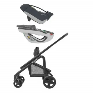 MAXI COSI AUTO SEDISTE I-SIZE (40-75CM) CORAL 360 ESS GRAPHITE