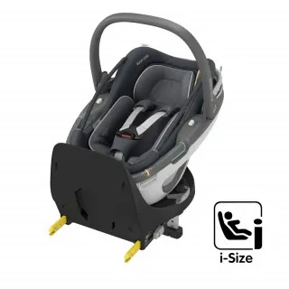 MAXI COSI AUTO SEDISTE I-SIZE (40-75CM) CORAL 360 ESS GRAPHITE