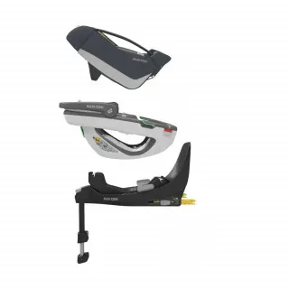 MAXI COSI AUTO SEDISTE I-SIZE (40-75CM) CORAL 360 ESS GRAPHITE