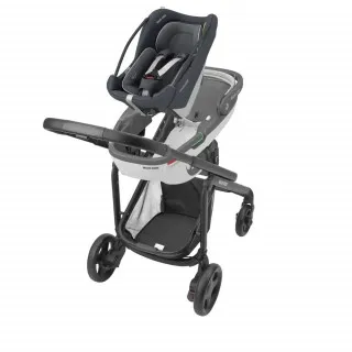 MAXI COSI AUTO SEDISTE I-SIZE (40-75CM) CORAL 360 ESS GRAPHITE