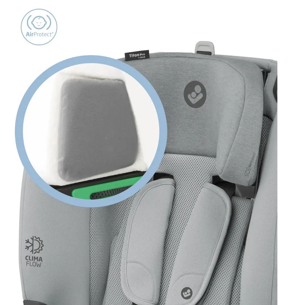MAXI COSI AUTO SEDISTE I-SIZE (76-150CM) TITAN PRO AUT GREY