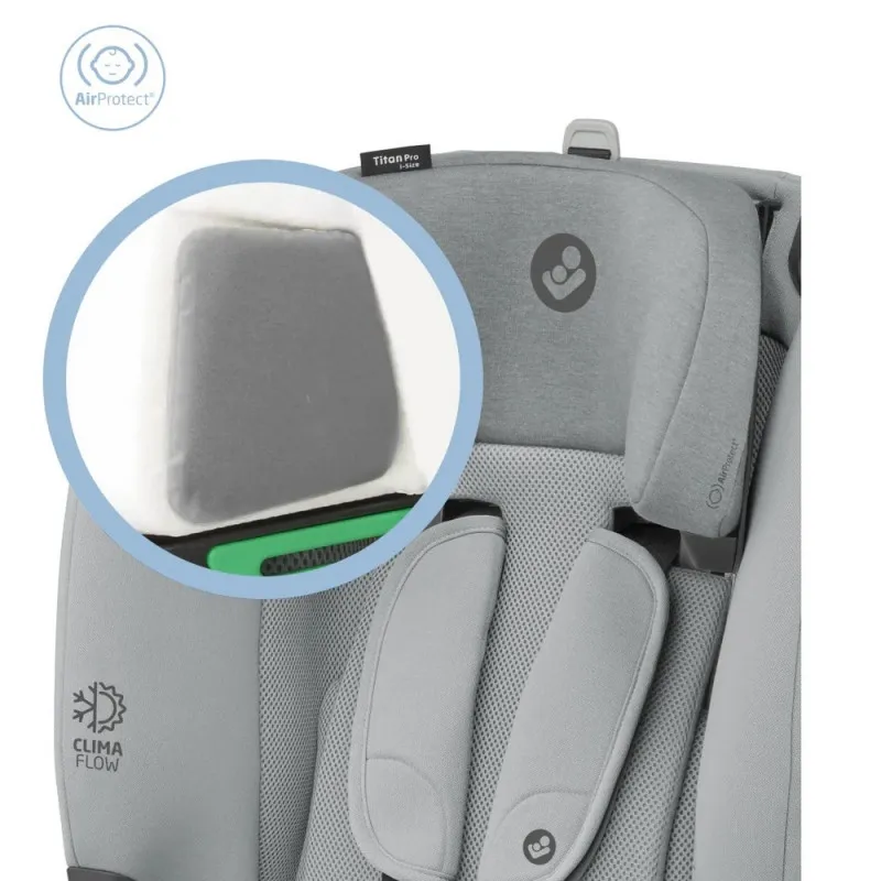 MAXI COSI AUTO SEDISTE I-SIZE (76-150CM) TITAN PRO AUT GREY