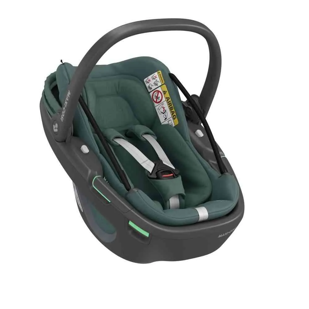 MACI COSI AUTO SEDISTE I-SIZE (40-75CM) CORAL 360 ESS GREEN-BLACK 