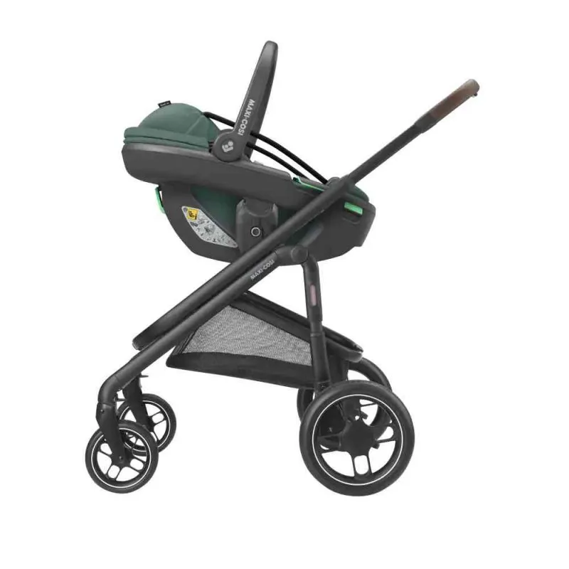MAXI COSI AUTO SEDISTE I-SIZE (40-75CM) CORAL 360 ESS GREEN-BLACK