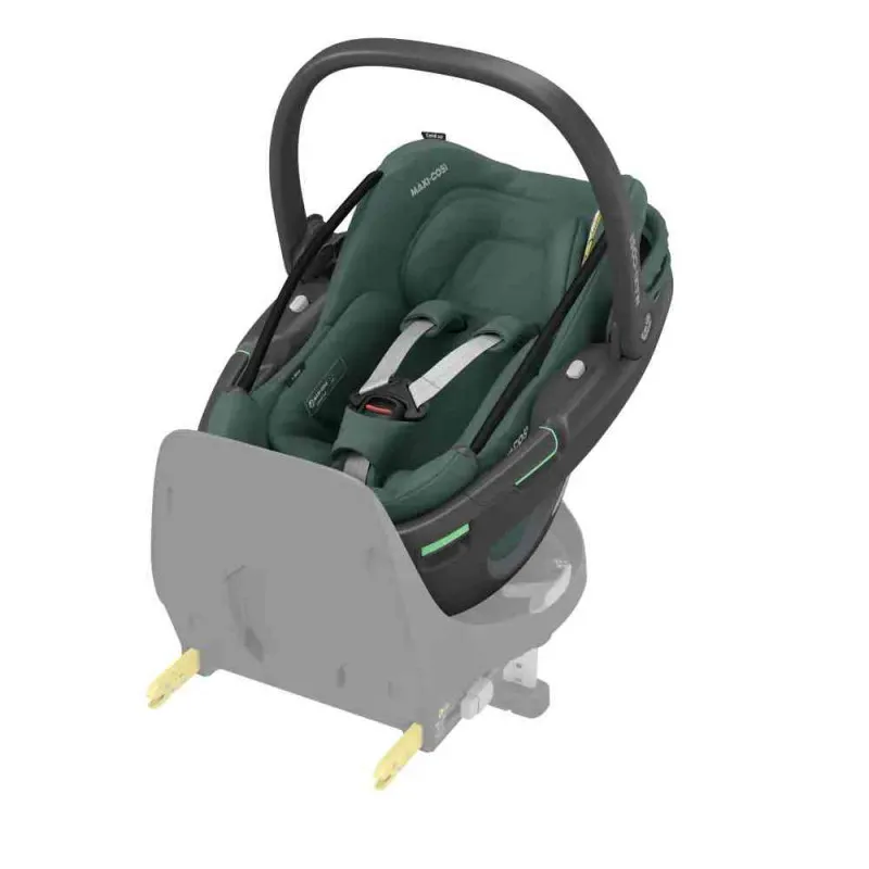 MAXI COSI AUTO SEDISTE I-SIZE (40-75CM) CORAL 360 ESS GREEN-BLACK