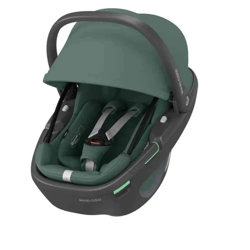 MAXI COSI AUTO SEDISTE I-SIZE (40-75CM) CORAL 360 ESS GREEN-BLACK