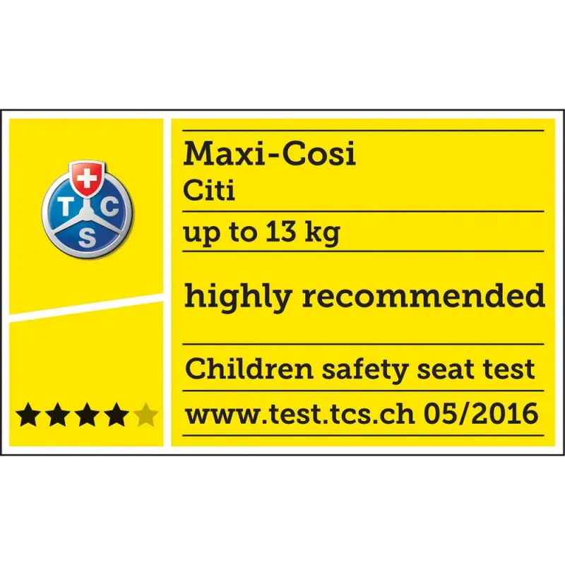 MAXI COSI AUTO SEDISTE 0+ (0-13 KG) CITI ESS BLACK