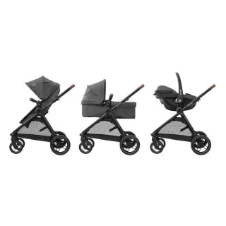 MAXI COSI KOLICA TRIO SISTEM ZELIA S DARK GREY
