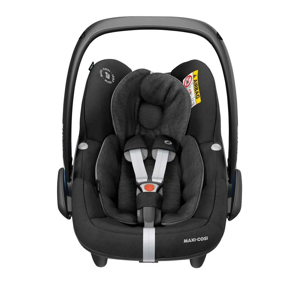 MAXI COSI AUTO SEDISTE I-SIZE (45-75CM)PEBBLE PRO ESSENTIAL BLACK 